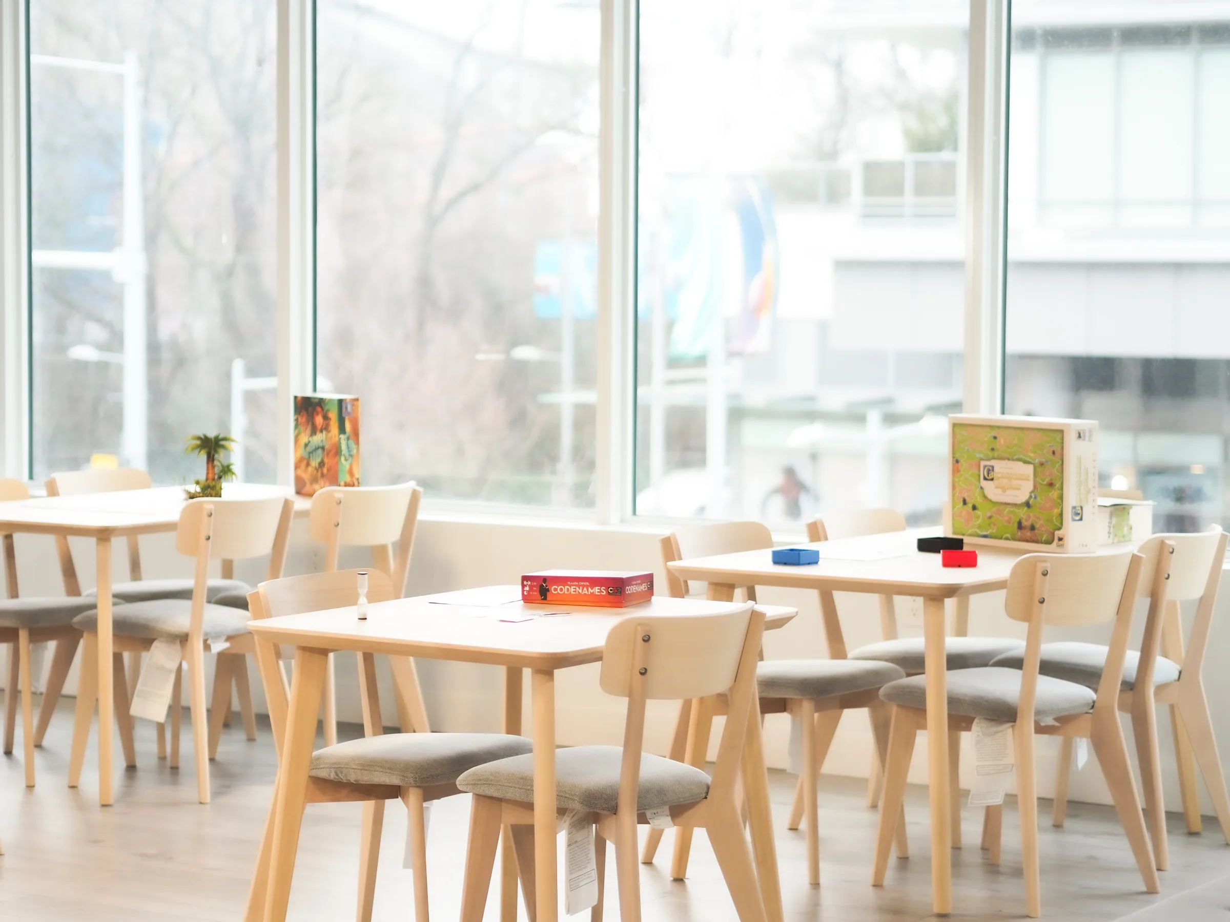 Spacious Tables and Open Layout