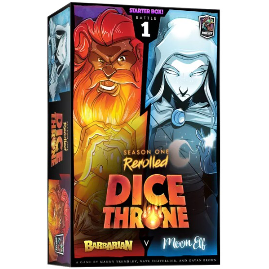 Dice Throne S1R Box 1: Barbarian vs Moon Elf