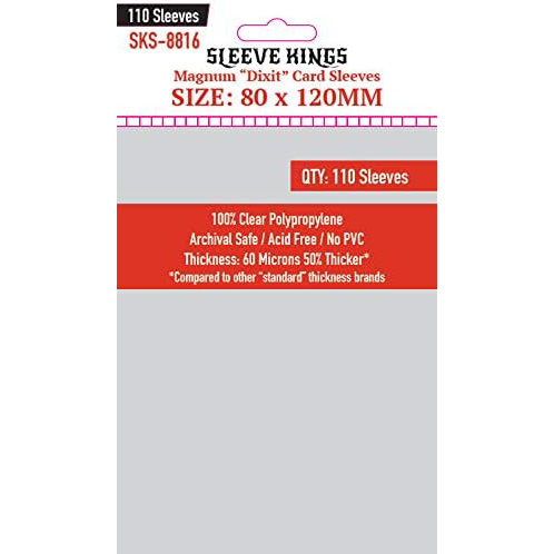 SK Magnum Dixit Sleeves (80 x 120mm) 100ct