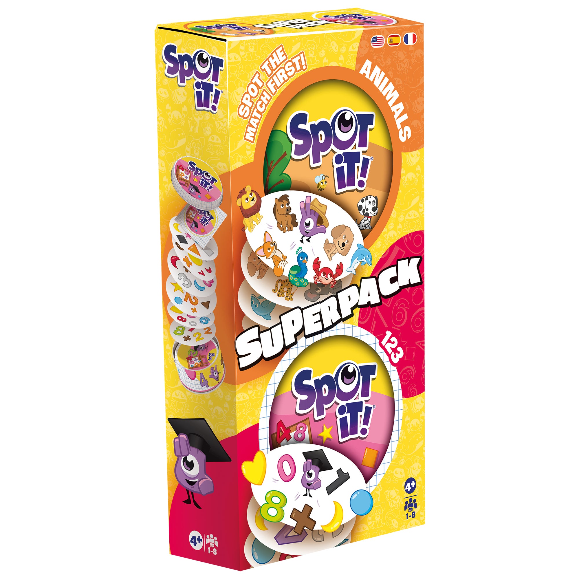 Spot It! - Super Pack Animals/1,2,3