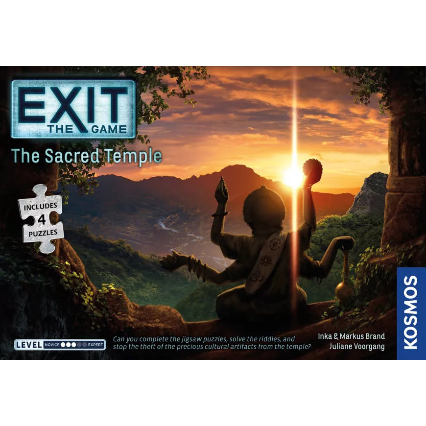 EXIT: The Sacred Temple (Includes Puzzles) (Level 3)