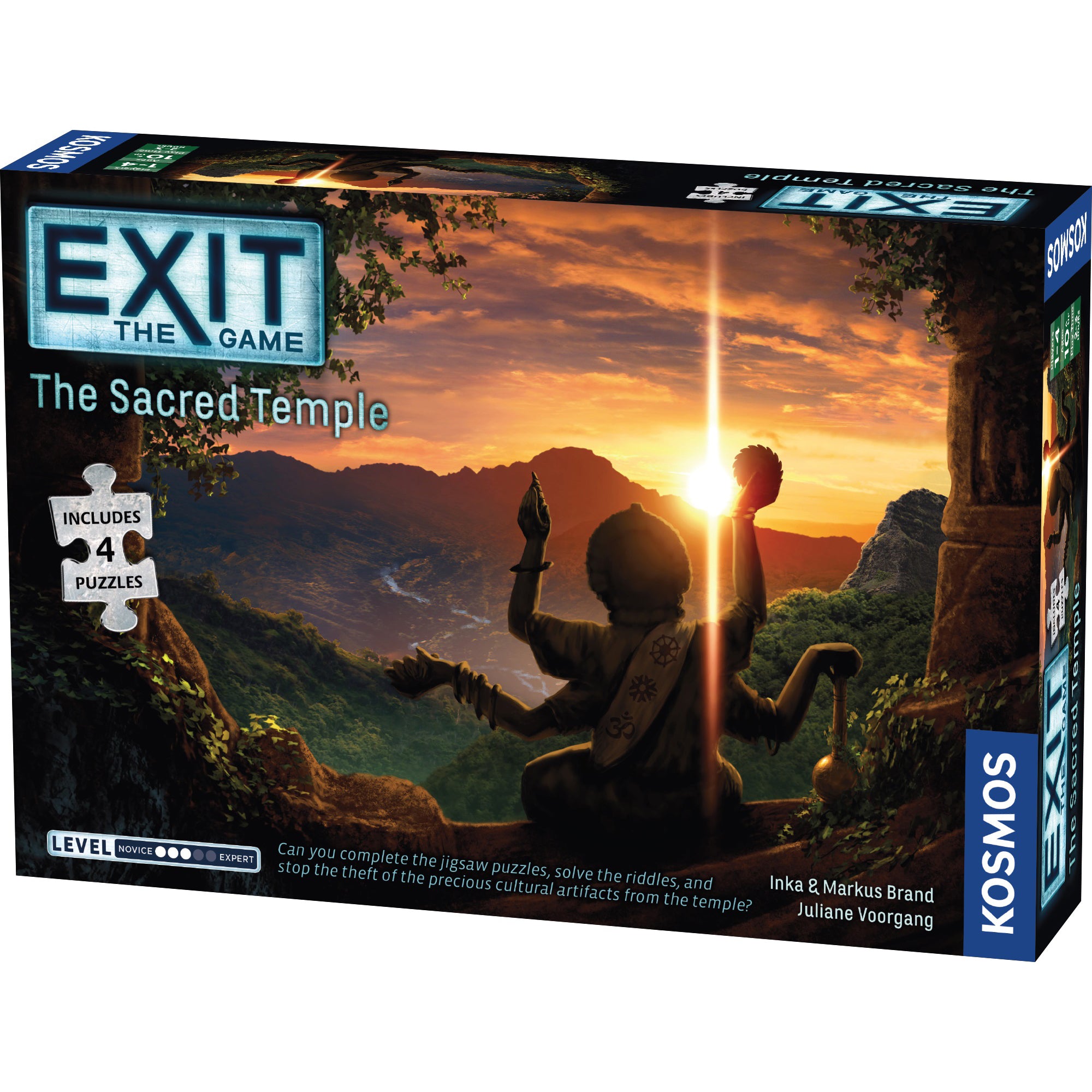 EXIT: The Sacred Temple (Includes Puzzles) (Level 3)